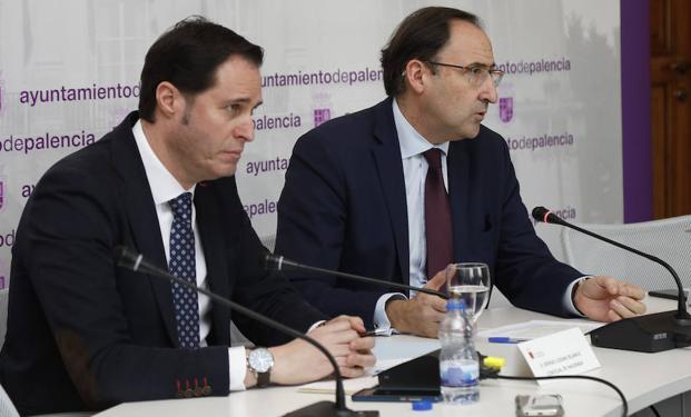 El alcalde de Palencia logra el apoyo de los concejales de Ganemos para los presupuestos