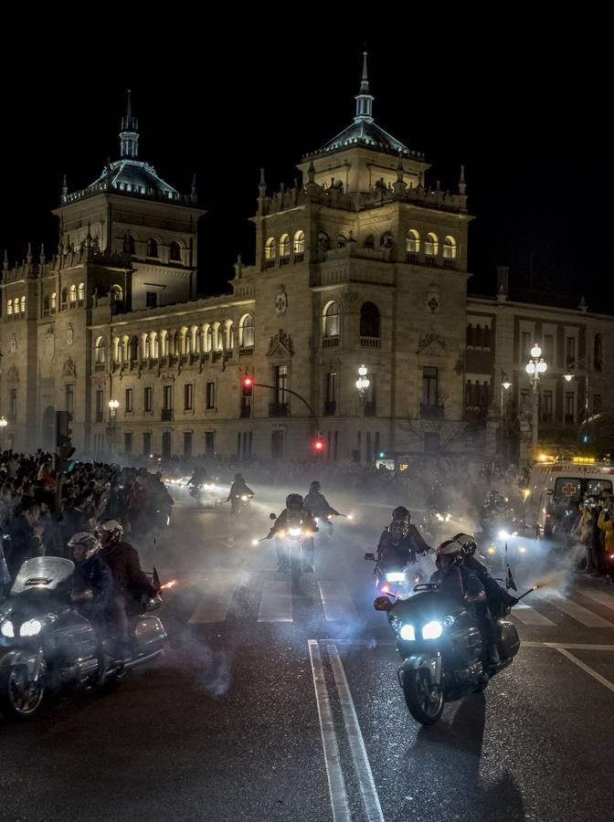 Desfile de antorchas por Valladolid