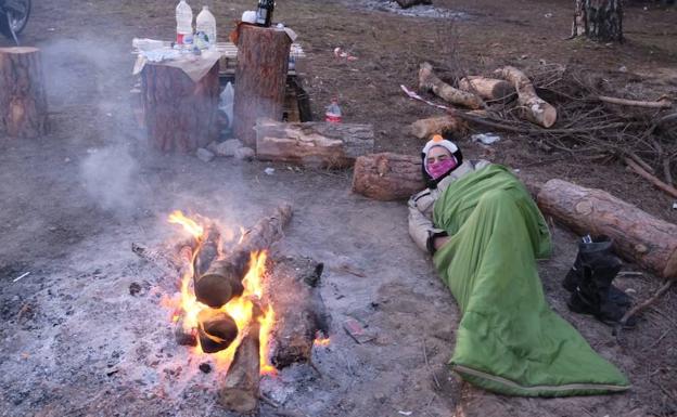 Amanece en Pingüinos