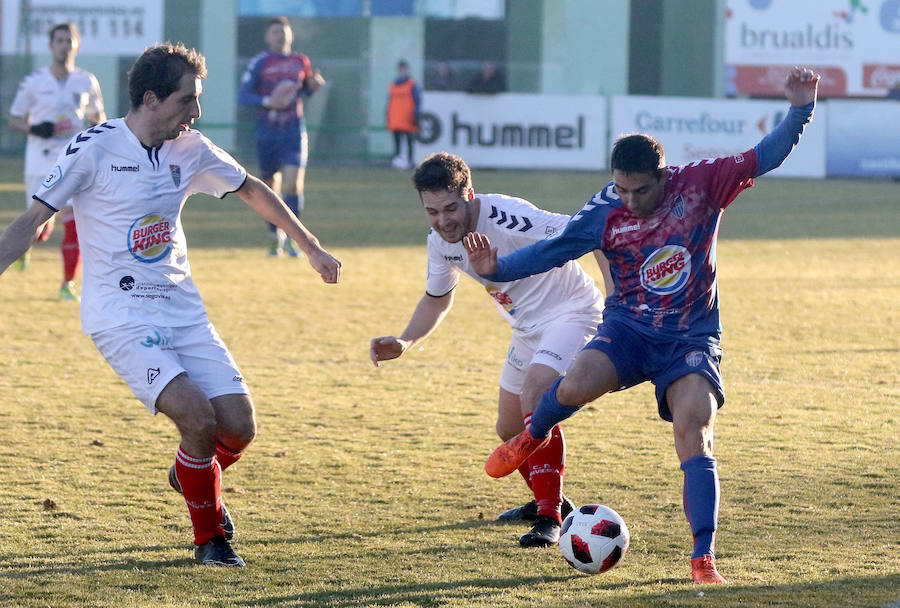 Cómoda victoria de la Gimnástica Segoviana ante el Briviesca (4-0)