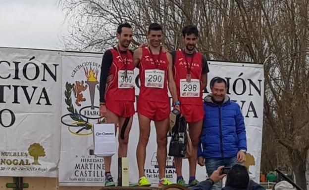 Dani Sanz ayuda al Añares Rioja a revalidar el título de campeón de La Rioja de cross y se clasifica para el Nacional