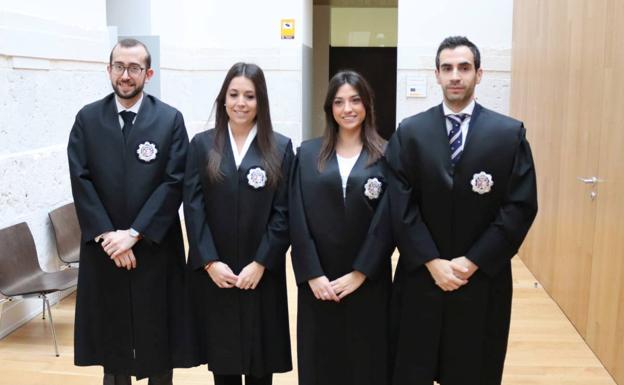 Cuatro nuevos jueces toman posesión de sus plazas en Castilla y León