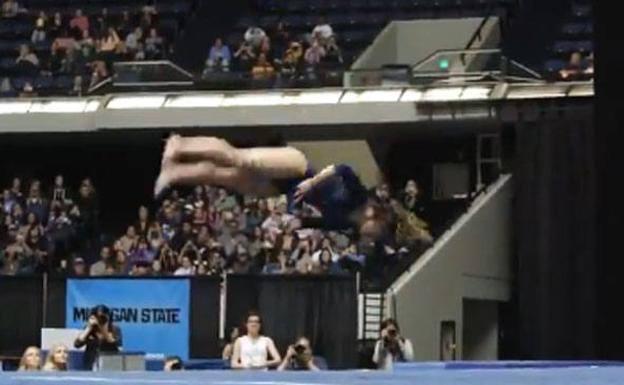 Así fue la actuación perfecta de la gimnasta Katelyn Ohashi