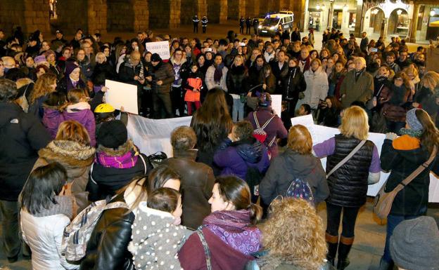 El colectivo feminista de Segovia reivindica los avances de la legislación de igualdad