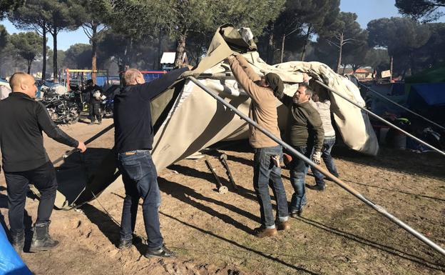 Tordesillas despide a más de 14.800 motoristas en una edición pasada por agua