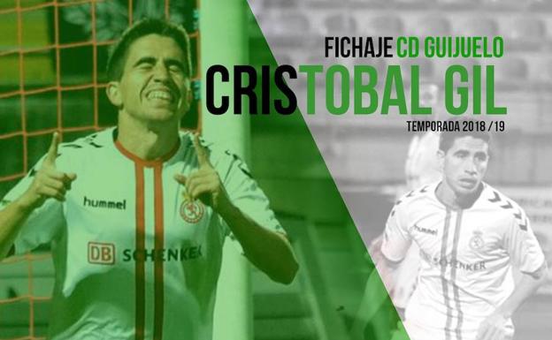 El centrocampista Cristóbal Gil Martín, nuevo jugador del CD Guijuelo