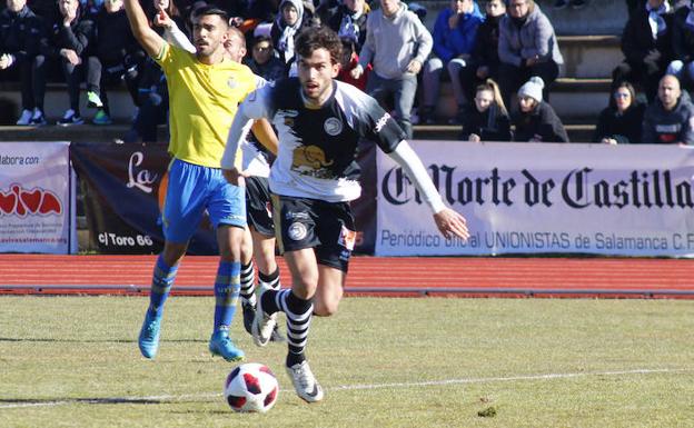 Guille Andrés: «Ojalá pueda marcar goles para Unionistas en el nuevo campo la próxima temporada»