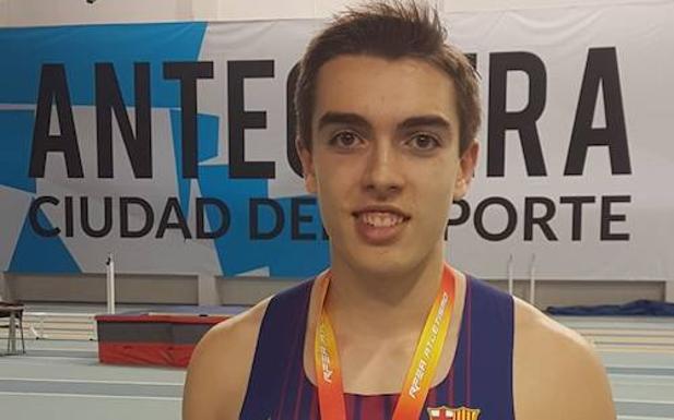 Antonio Tabanera, subcampeón de España en categoría sub 20