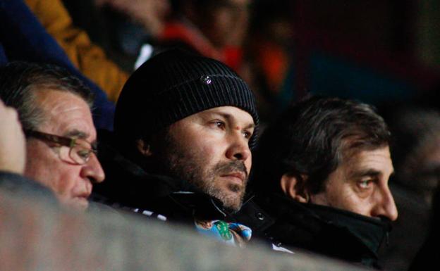 Lovato pone como reto del Salamanca CF el play-off y cuestiona algunas decisiones del técnico Antonio Calderón