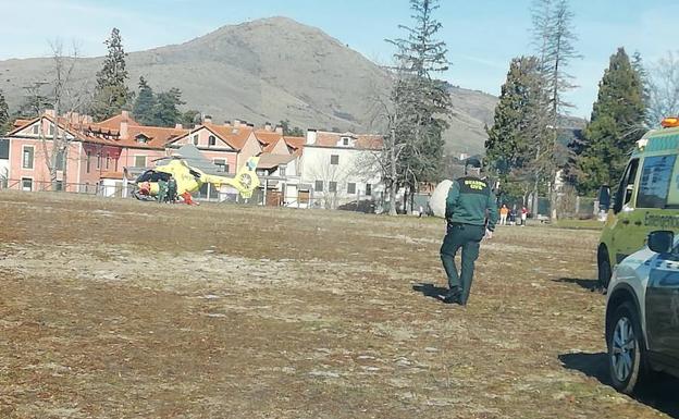 Cuatro montañeros heridos en dos accidentes en la sierra de Guadarrama