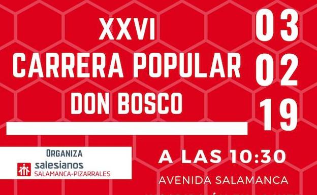 La XXVI Carrera Popular Don Bosco llega a Salamanca este domingo