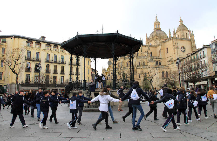 Celebración del Día de la Paz en Segovia y Cuéllar