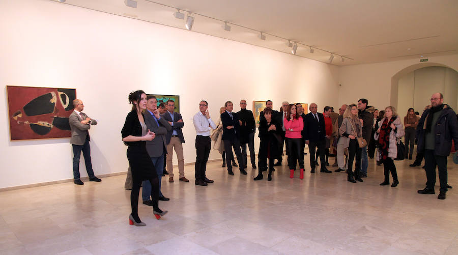 Inauguración de la exposición 'Guerrero/Vicente' en el Museo Esteban Vicente.