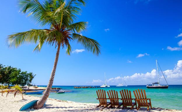 Sus corredores participan en un sorteo de un viaje al Caribe