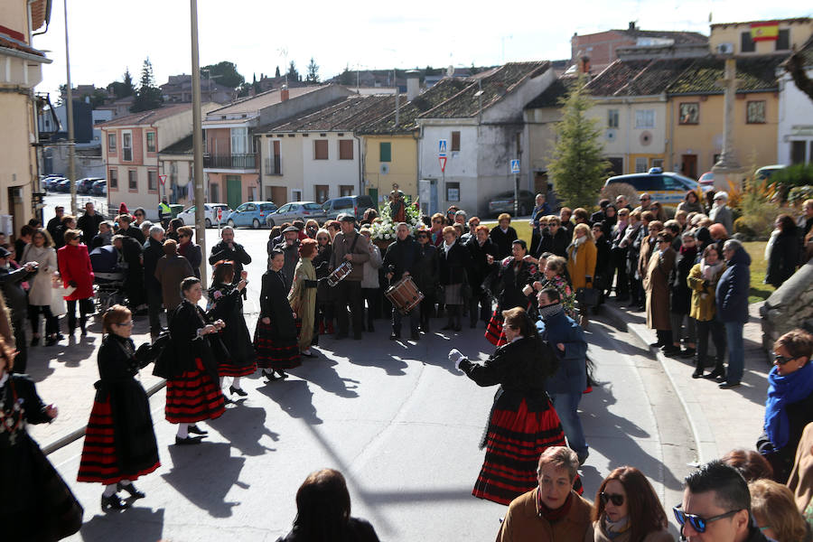 Celebración de Santa Águeda en Cuéllar.