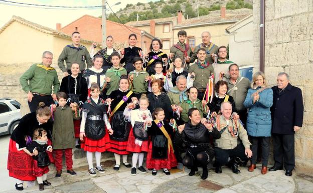 Danzas y orejuelas para San Blas en Hornillos de Cerrato