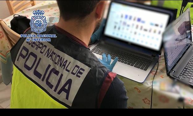 Un segoviano de 25 años usaba conexiones de Internet de sus familiares para compartir pornografía infantil