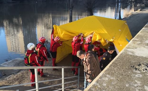 Fallece el hombre rescatado con vida del río Pisuerga en Valladolid