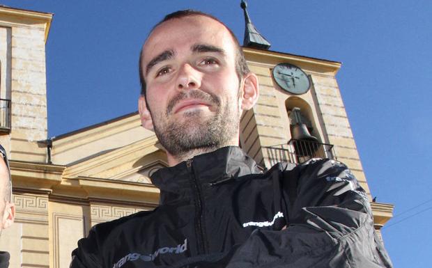 David López Castán, subcampeón de España de 'snow running'