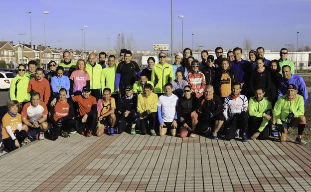 Ricardo Adrados dirige la quinta sesión preparatoria para la Media Maratón de Salamanca