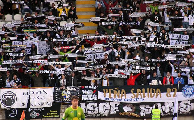 La afición de Unionistas volvió a dejar su sello fuera de Salamanca