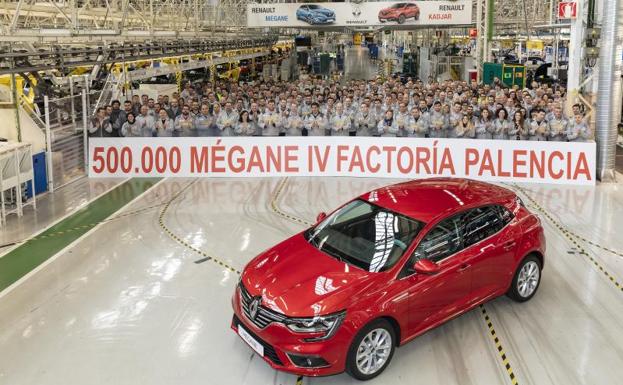 Renault Palencia alcanza el medio millón de Mégane IV en tres años