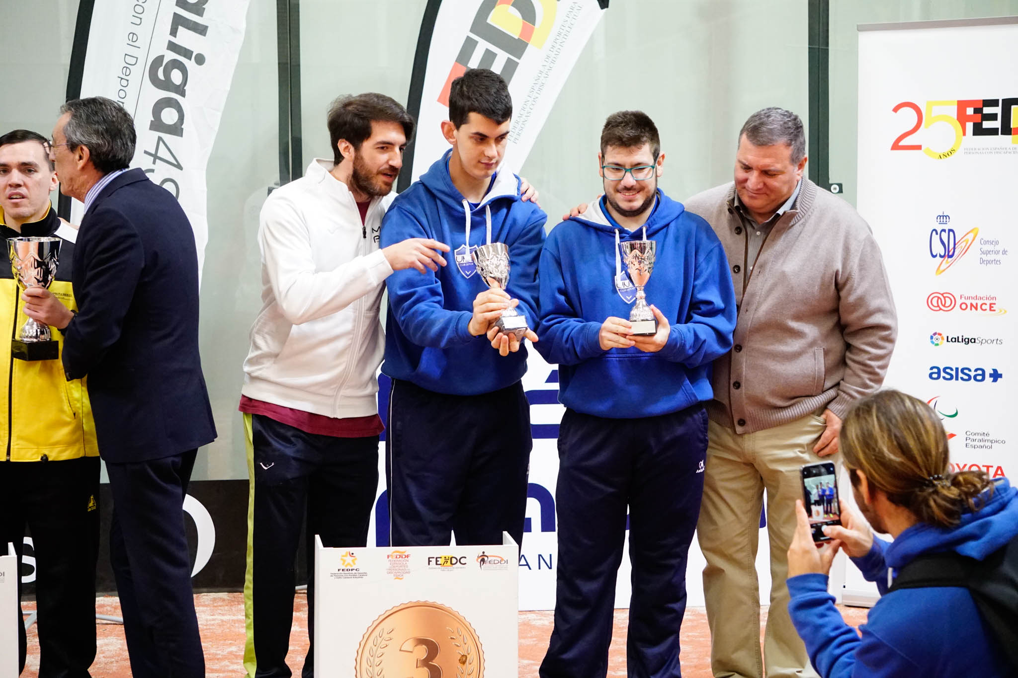 Entrega de premios del VI Campeonato de España de Pádel Adaptado