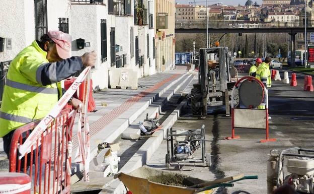 Las mejoras del acceso sur a Salamanca costarán 192.000 euros y finalizarán en mayo