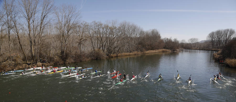 Campeonato provincial de piragüismo en Torquemada