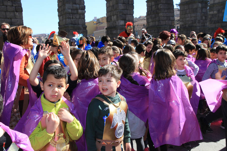 Desfile de carnaval de alumnos del C.E.I.P. Domingo de Soto