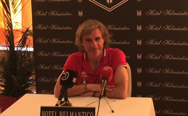 Aguirre: «Ganar en Valladolid sería un paso muy importante para el objetivo final de Unionistas»