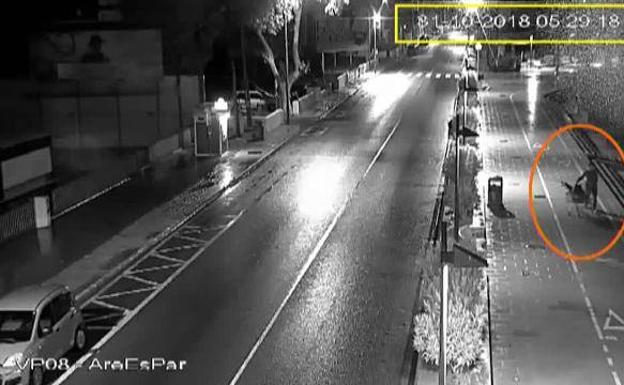 Una cámara grabó a Nuria Escalante acompañada del sospechoso de su asesinato