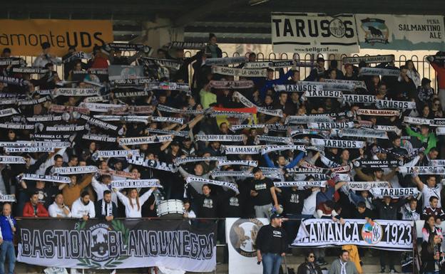 El Salamanca CF reforzará el control de accesos en Tribuna y Fondo Sur para evitar las largas colas del último partido