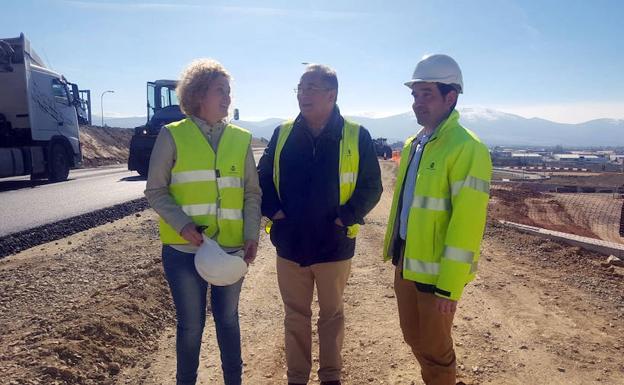 La conexión entre la circunvalación de Segovia y la AP-61 se abrirá a mediados de marzo