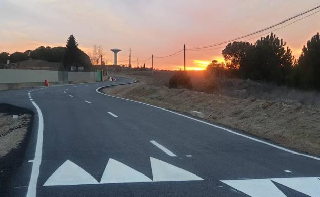 El nuevo Camino Alto de Tudela de Duero aliviará el tráfico en Laguna en horas punta