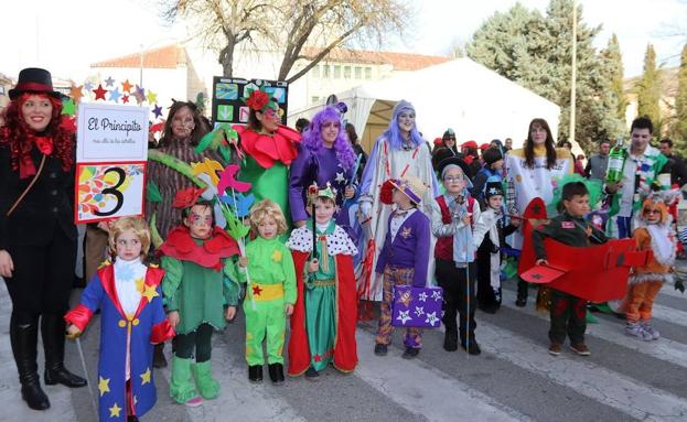 Los 'principitos' ganan el concurso infantil de Carnaval de Cuéllar