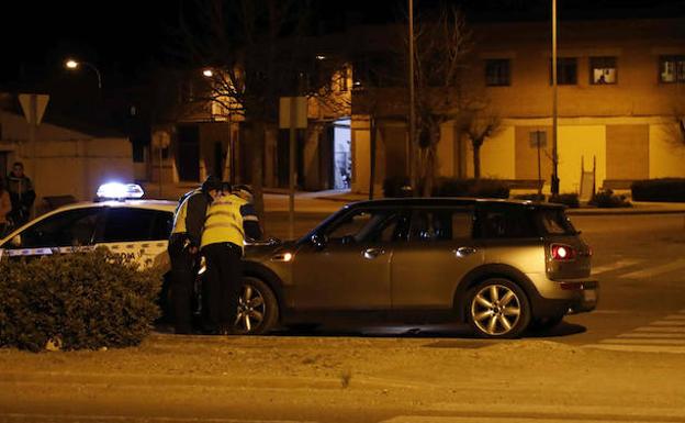 Herida leve una mujer de 54 años en un atropello en Peñafiel