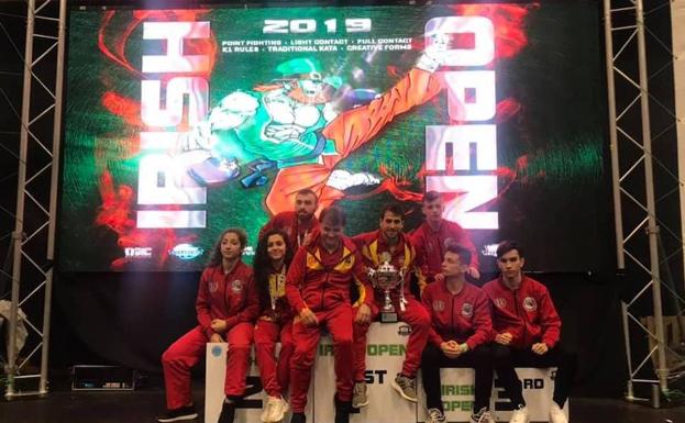 Manuel García Sánchez vence en el Irish Open de kickboxing