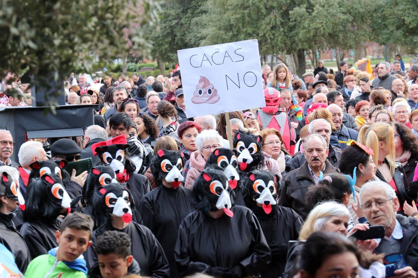 Concurso de Carnaval en el barrio de las Delicias de Valladolid