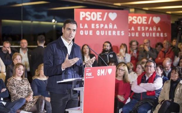 Pedro Sánchez: «Os voy a ayudar, y mucho, a recuperar Ávila y Castilla y León»