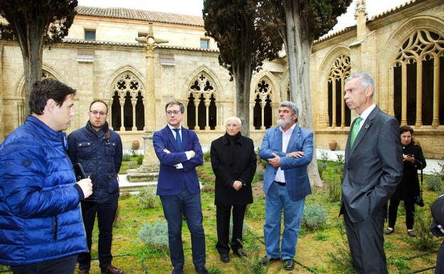 La actuación en el claustro de la seo de Ciudad Rodrigo ataja los problemas de humedad