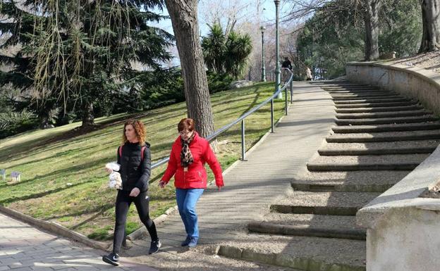 Una rampa mejorará la conexión del barrio vallisoletano de Pajarillos por el parque Patricia