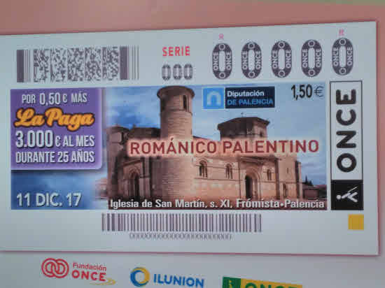 La ONCE reparte un premio de 5.163 euros en Palencia