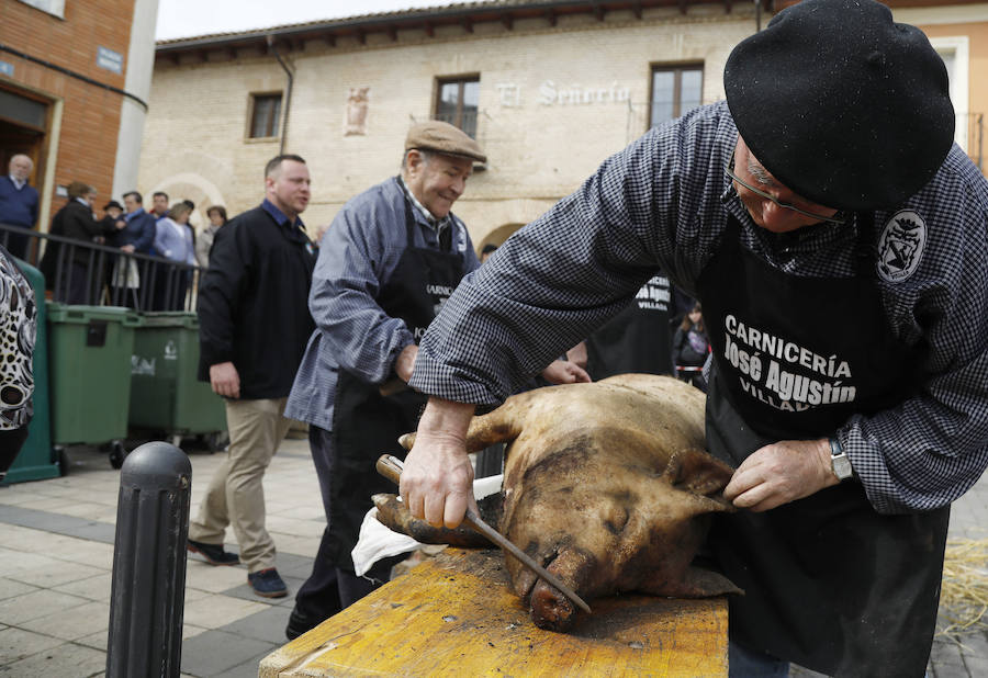 Villada celebra su tradicional matanza