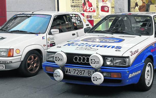 65 coches clásicos participan en el Rally Ciudad de Segovia