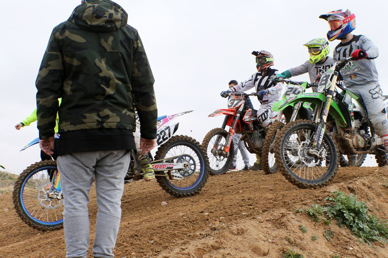 Campeonato de Motocross de Castilla y León en la localidad vallisoletana de Rueda