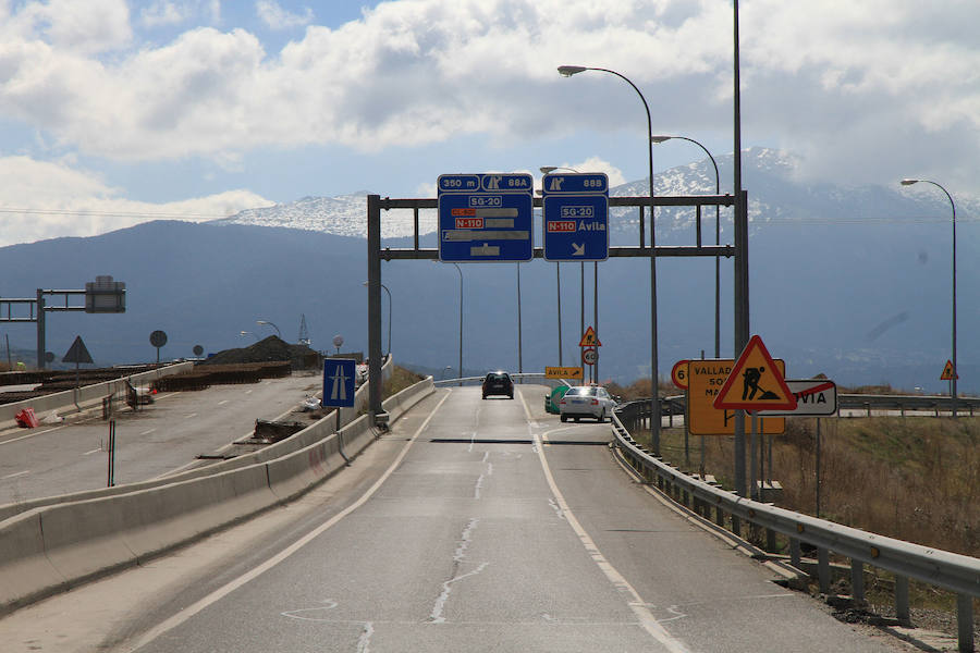 La SG-20 recupera el enlace directo de las salidas hacia Madrid