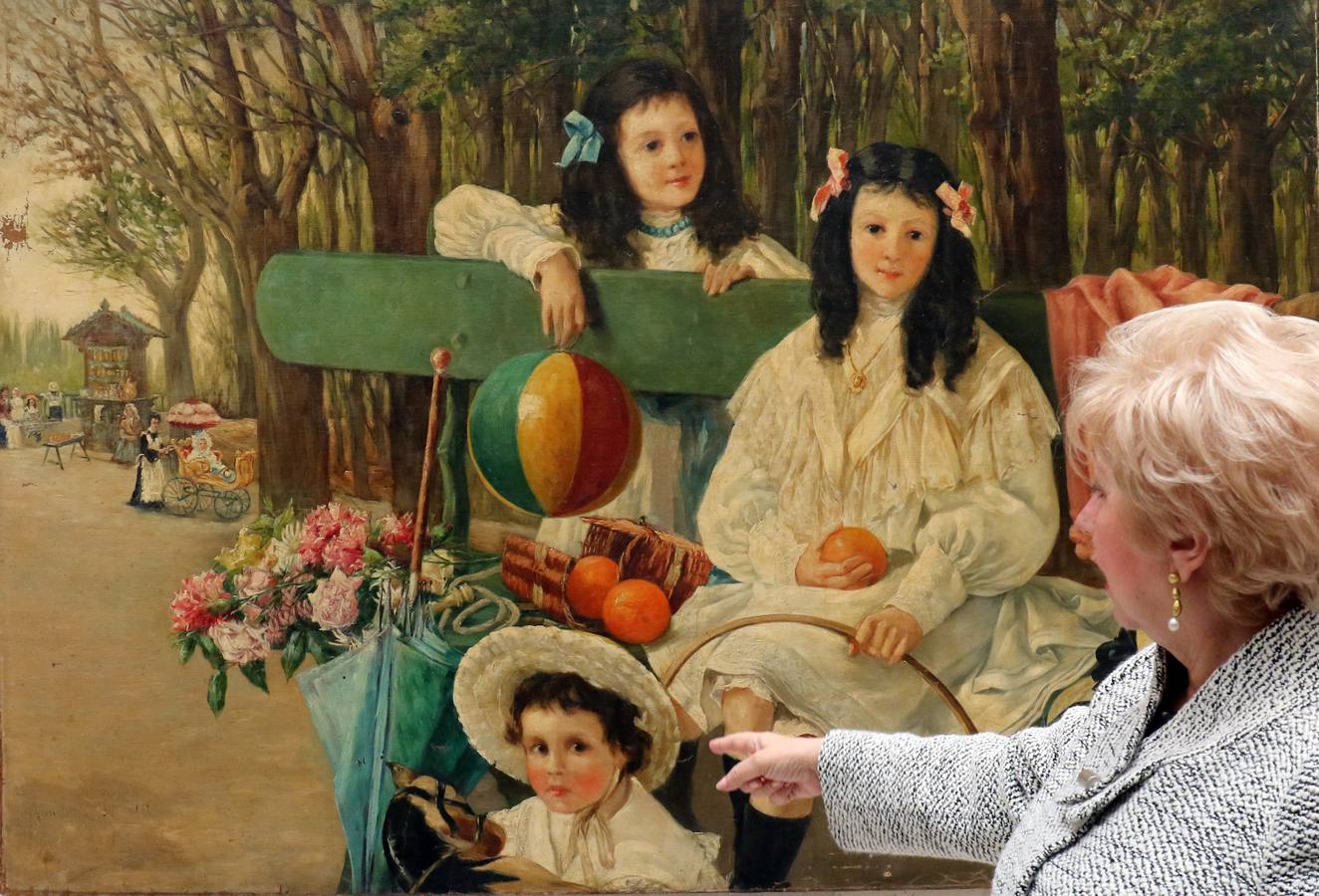 El Museo de la Universidad de Valladolid acoge la exposición 'Marcelina Poncela. Paisajes y personajes (1864-1917)'