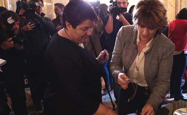 La ministra de Justicia confirma que la reanudación de la obra del edificio de los juzgados sigue sin fecha