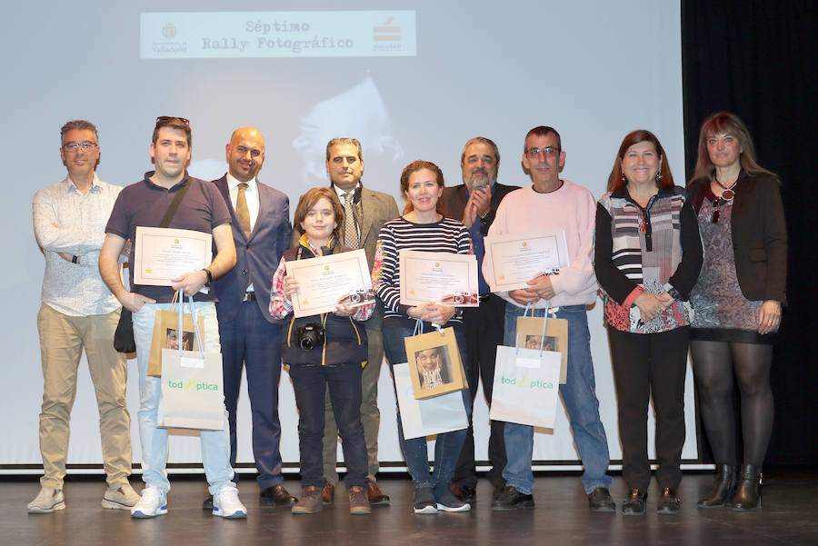 Entrega de los premios del septimo Rally Fotográfico por la Igualdad, en Valladolid